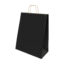 Papbag M Sac cadeau en papier, format moyen - Noir