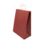 Papbag S Sac cadeau en papier, petit format - Bordeaux