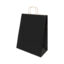 Papbag S Sac cadeau en papier, petit format - Noir