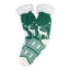 Norsokkar Chaussettes-pantoufles de Noël - Vert