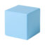 Cubix Balle anti-stress - Bleu clair