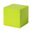 Cubix Balle anti-stress - Vert citron
