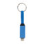 Keycab porte-clés câble USB-C 60 W - Bleu