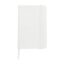 Carnet de notes Dita | PU | A6 | Ligné - Blanc