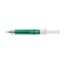 Stylo Dr. David | Plastique | Forme seringue - Vert clair
