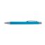 Stylo bille Emmett | Finition caoutchoutée - Bleu clair