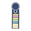 Marque-page Clay | Carton - Bleu