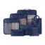 Set d'organiseurs de voyage Packio | 7 pcs - Bleu
