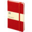 Carnet Classic format poche à couverture rigide - ligné - Rouge écarlate