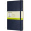 Carnet Classic L à couverture souple - ordinaire - Bleu saphir