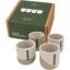 Lot de tasses à café Originalhome Reclay 150 ml - Blanc