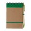 Carnet de notes Emory | Ligné - Vert