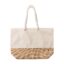Sac shopping Diego | Coton 280 g/m² | Fond jute - Kaki écru